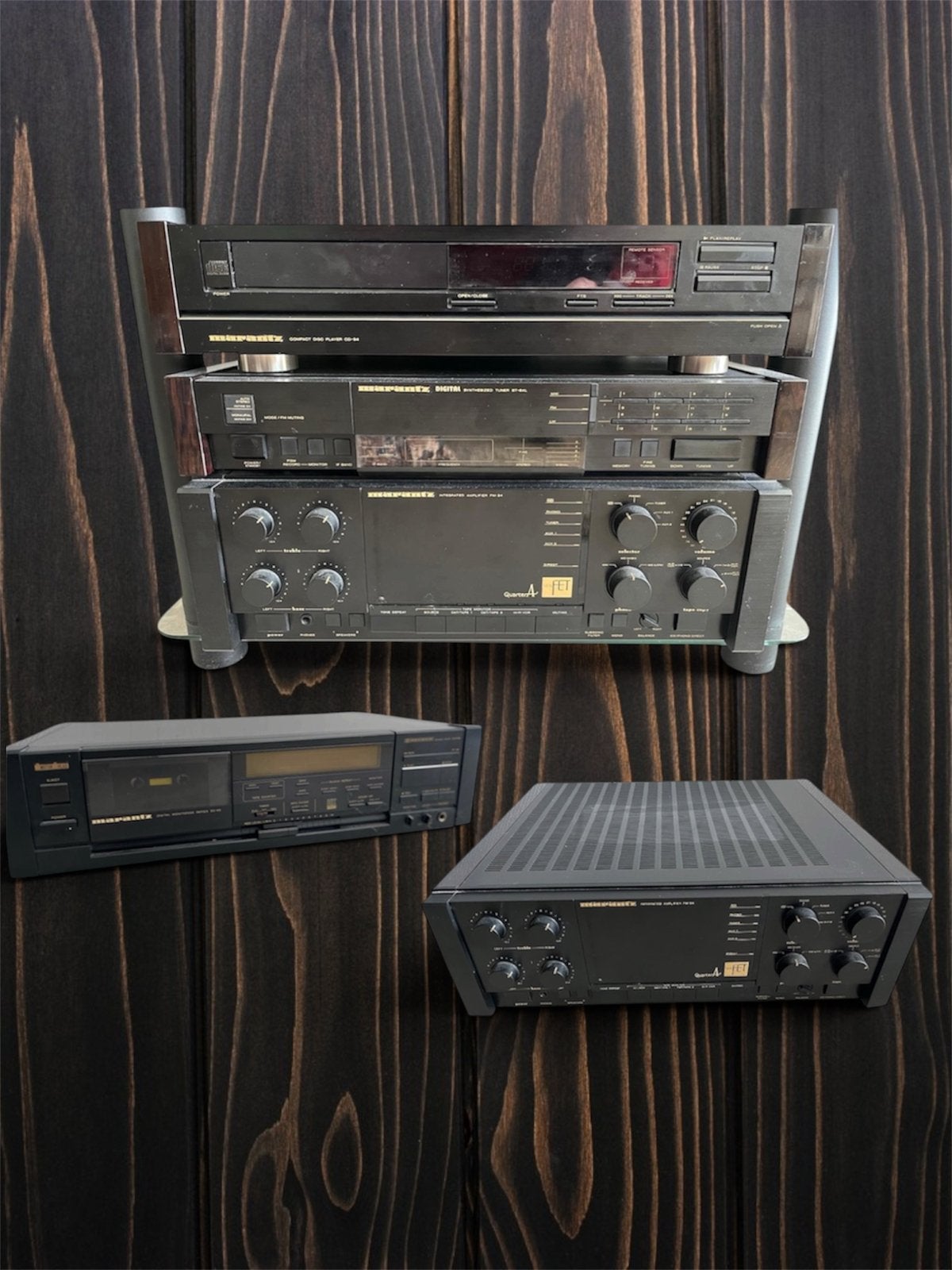 Marantz HIFi Set met Luidsprekers (PM-94 / CD-94), Gebruikt, Dvd-speler, Losse componenten, Ophalen