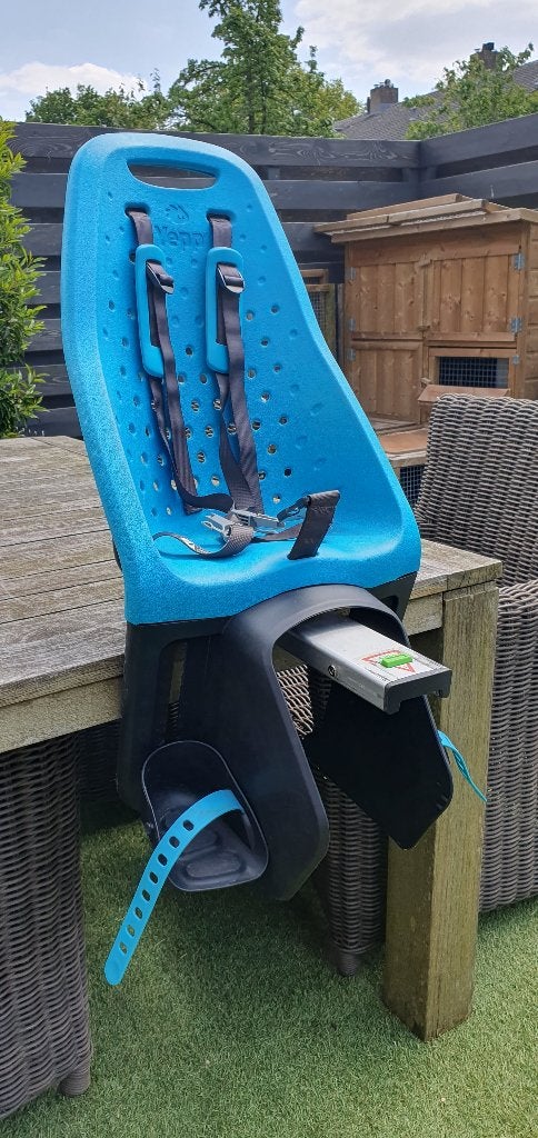 Yepp Maxi EasyFit fietsstoeltje achter  - incl. adapter, Achterzitje, Yepp, Ophalen, 15 t/m 25 kg