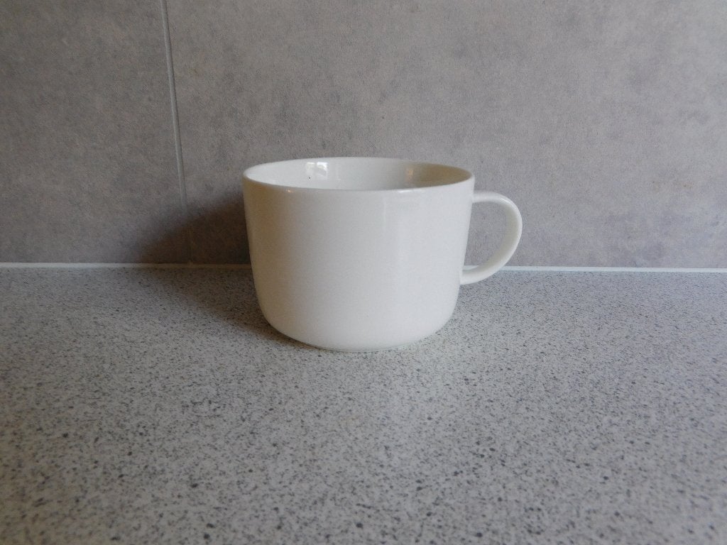 Mok Wit New Bone China Hema Chicago - 330 ml, Hema, Zo goed als nieuw, Overige stijlen, Porselein