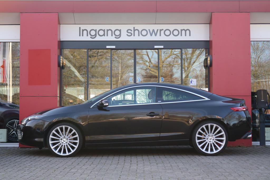 Renault Laguna Coupe 3.5 V6 238pk Initiale | 4Control | Bose, Auto's, Gebruikt, Automatische klimaatregeling, 4 stoelen, Zwart