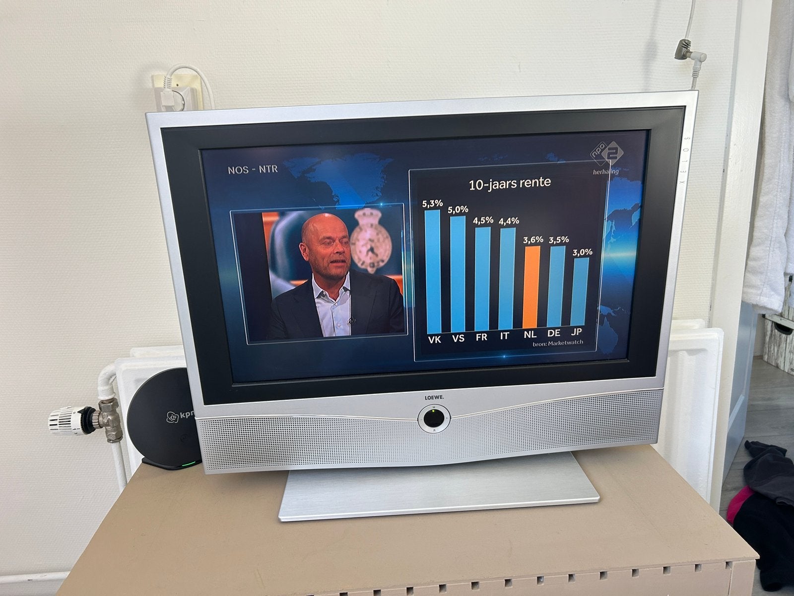 Mooie tv van loewe, 50 Hz, Zo goed als nieuw, 100 cm of meer, Ophalen