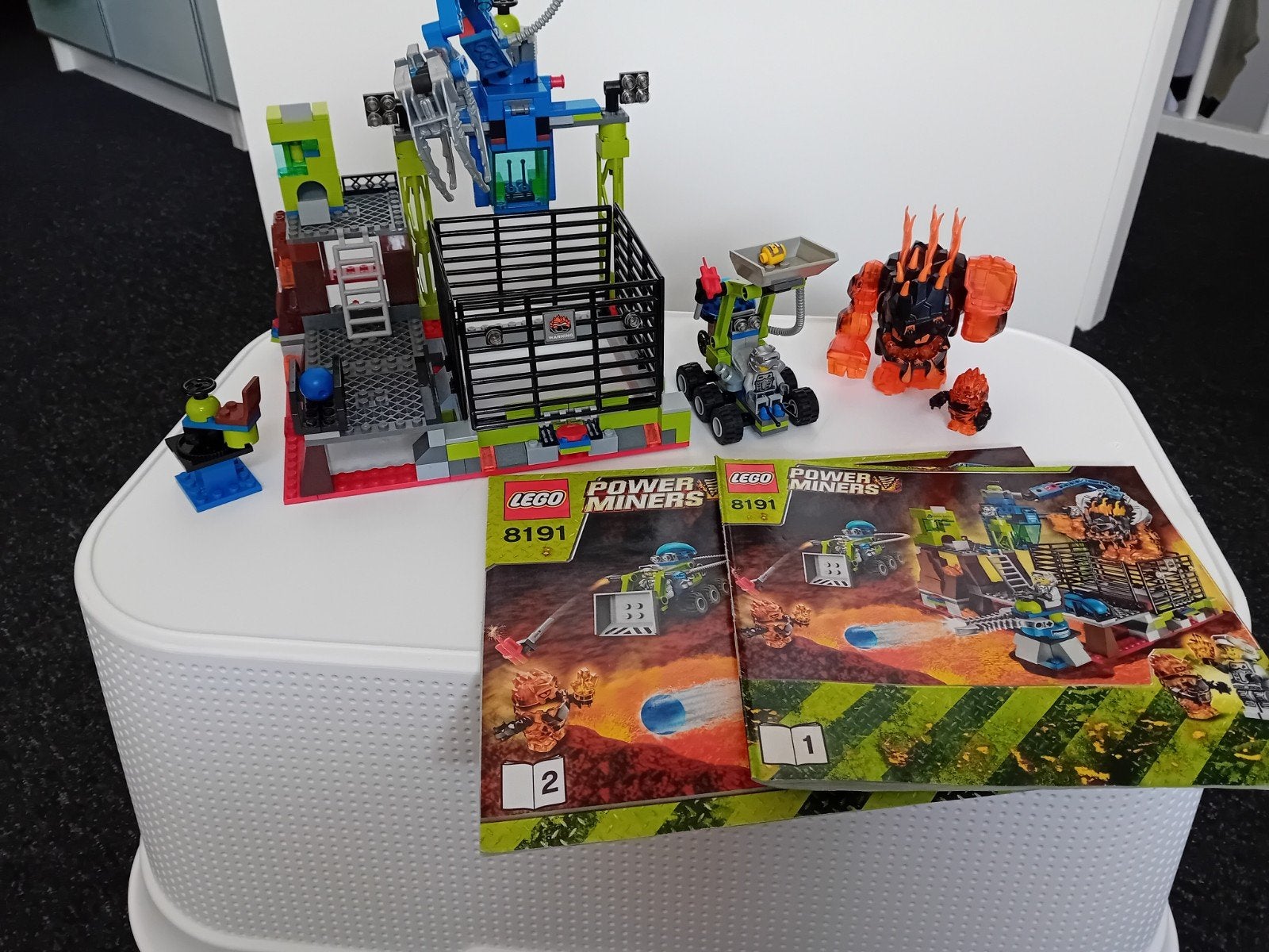 Lego powerminers 8191, Gebruikt, Overige thema's, Lego, Ophalen of Verzenden