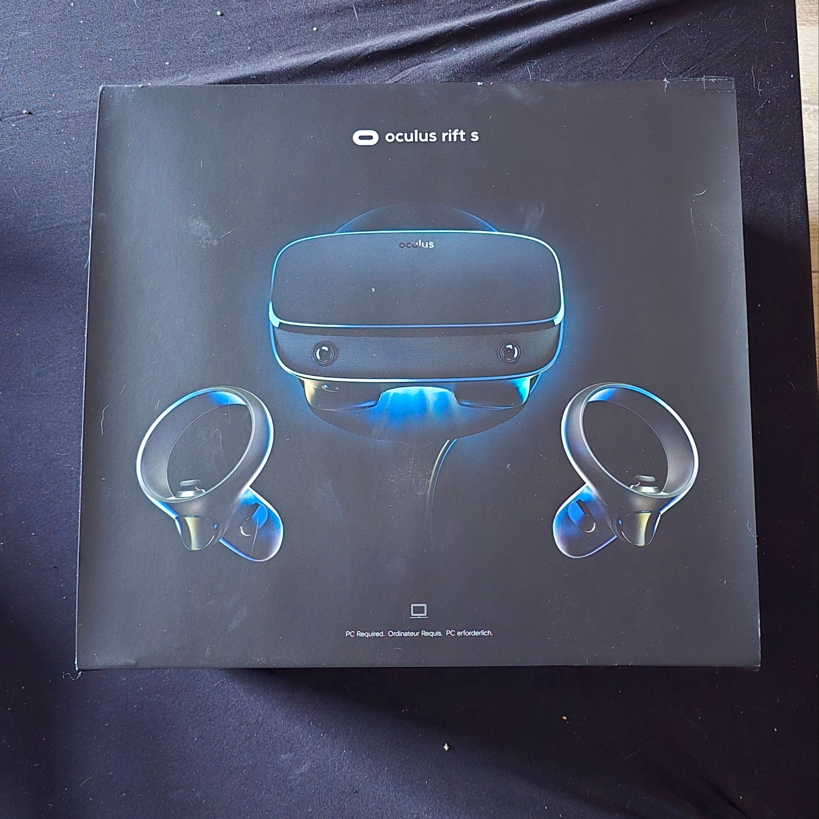 Oculus Rift S VR-Bril Compleet | + VR Cover Upgrade & Doos, Spelcomputers en Games, Virtual Reality, Ophalen, Gebruikt, VR-bril