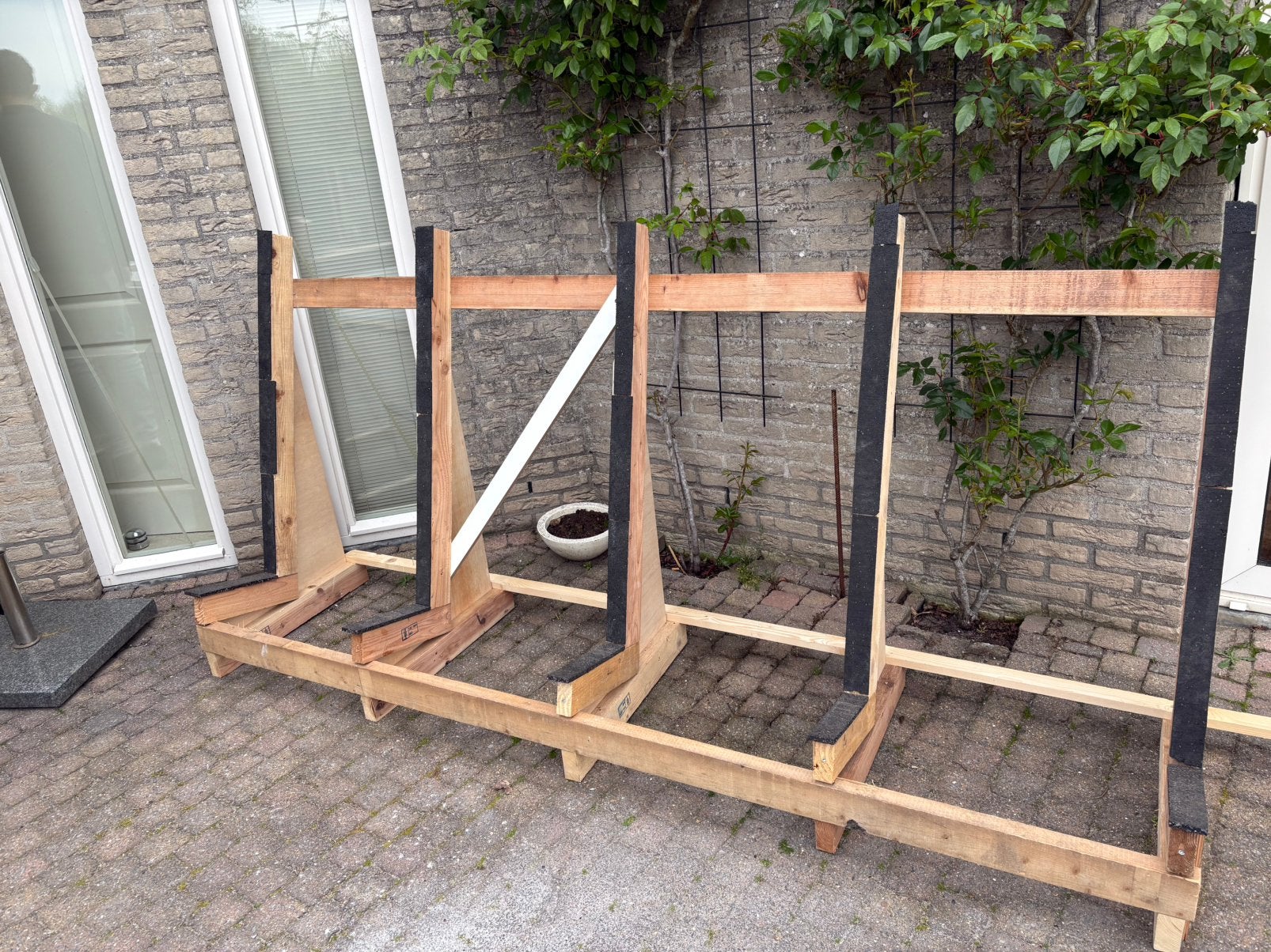 Bok, glasbok, glasresteel, Ophalen