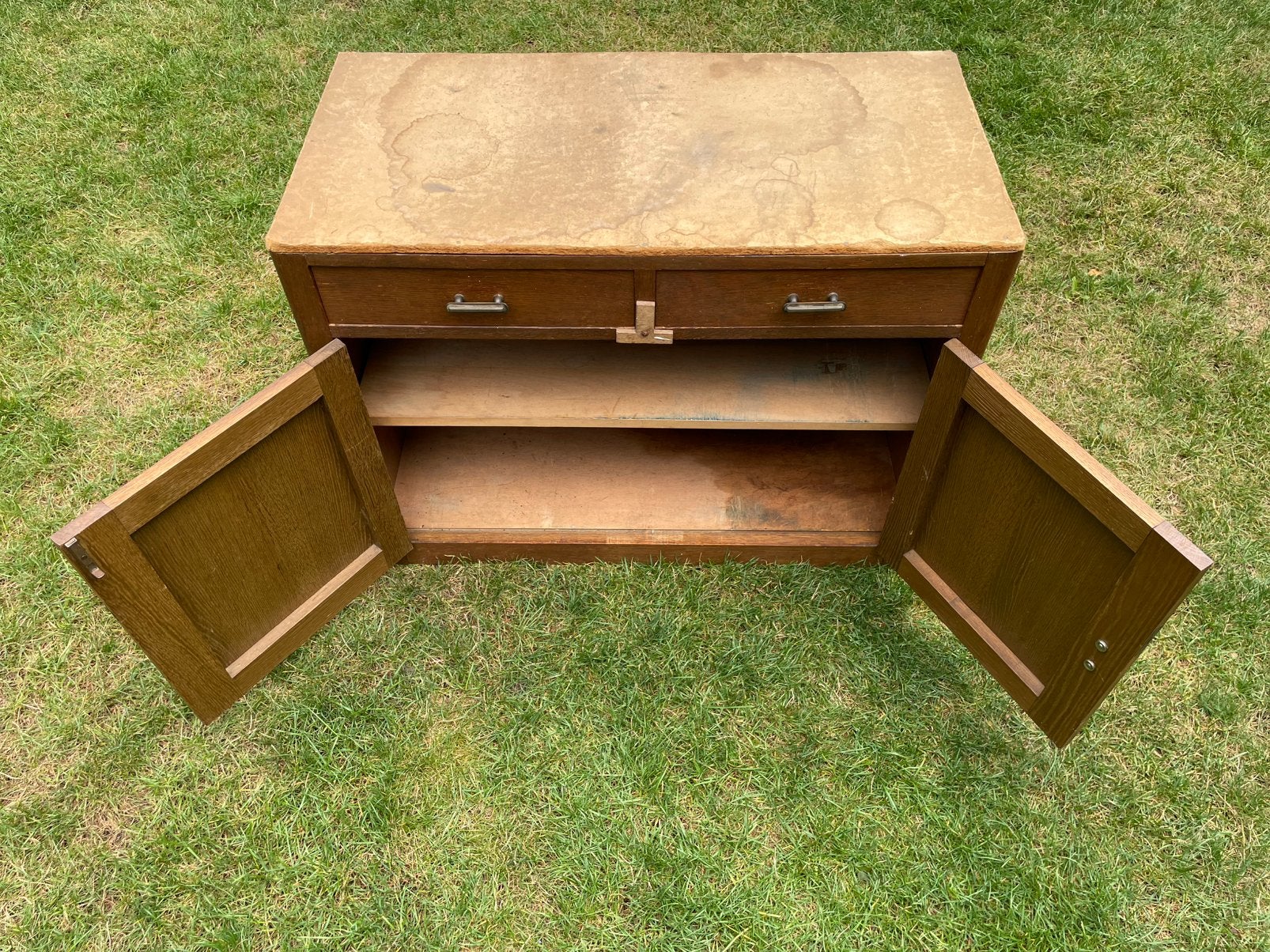 Garagekast 71x94,5x47 cm met twee lades, Ophalen, Gebruikt
