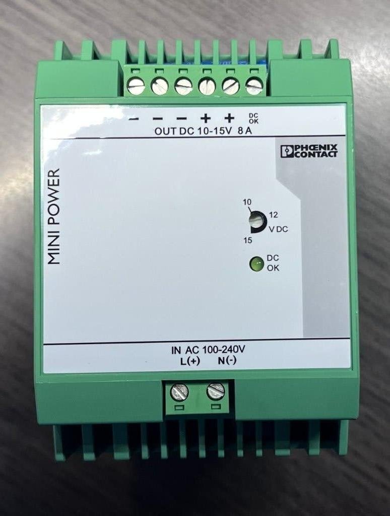 DIN rail power supply 10-15V 100W, Ophalen of Verzenden, Nieuw