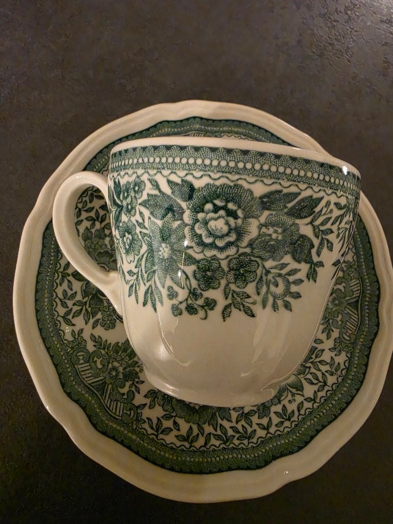 Vintage kop en schotel set Fasan villeroy & boch, Antiek en Kunst, Ophalen of Verzenden