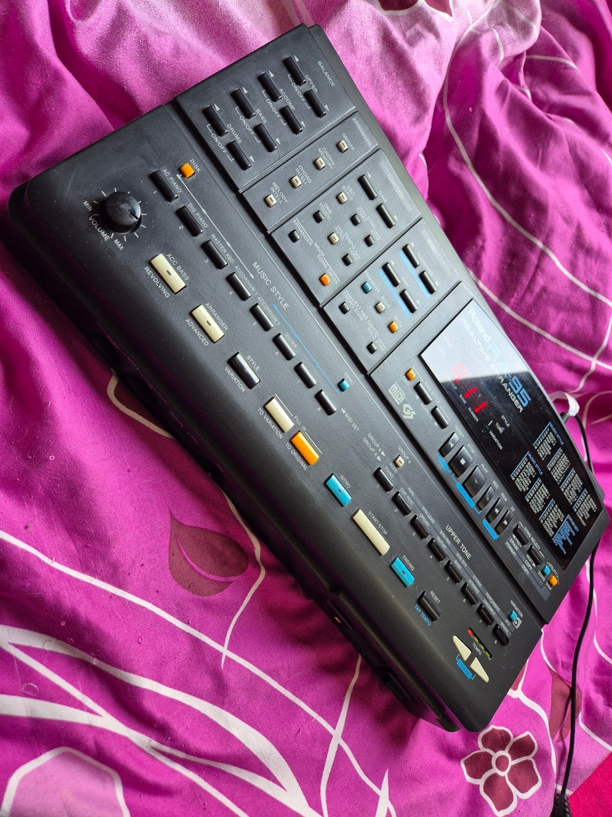 Roland RA-95 Realtime Arranger - MIDI, Disk Drive, Ophalen of Verzenden, Gebruikt, Roland