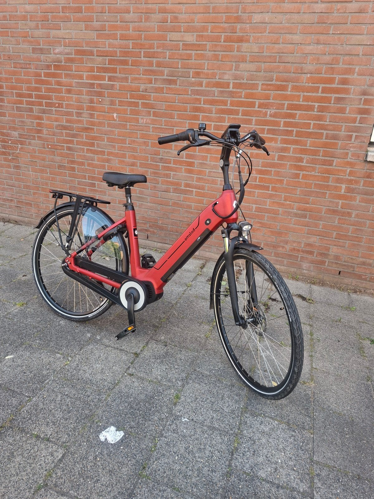 Nieuw staat Amslod milton E-MV elektrische damesfiets met mi, 51 tot 55 cm, Ophalen of Verzenden, Zo goed als nieuw, Overige merken