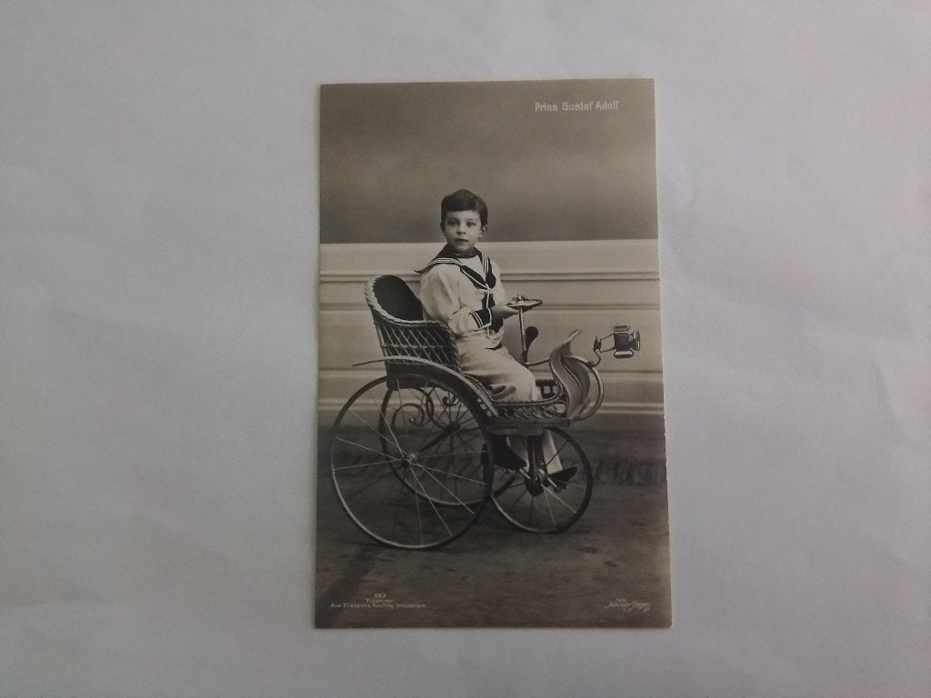 Prins Gustaf  Adolf 1912, Verzenden, Nieuw, Buitenland, Kaart, Foto of Prent