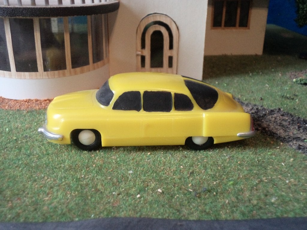 1/43 Tatra 603 Air Cooled V8 - IGRA met vliegwielaandrijving, Ophalen of Verzenden, Gebruikt, Auto, Overige merken