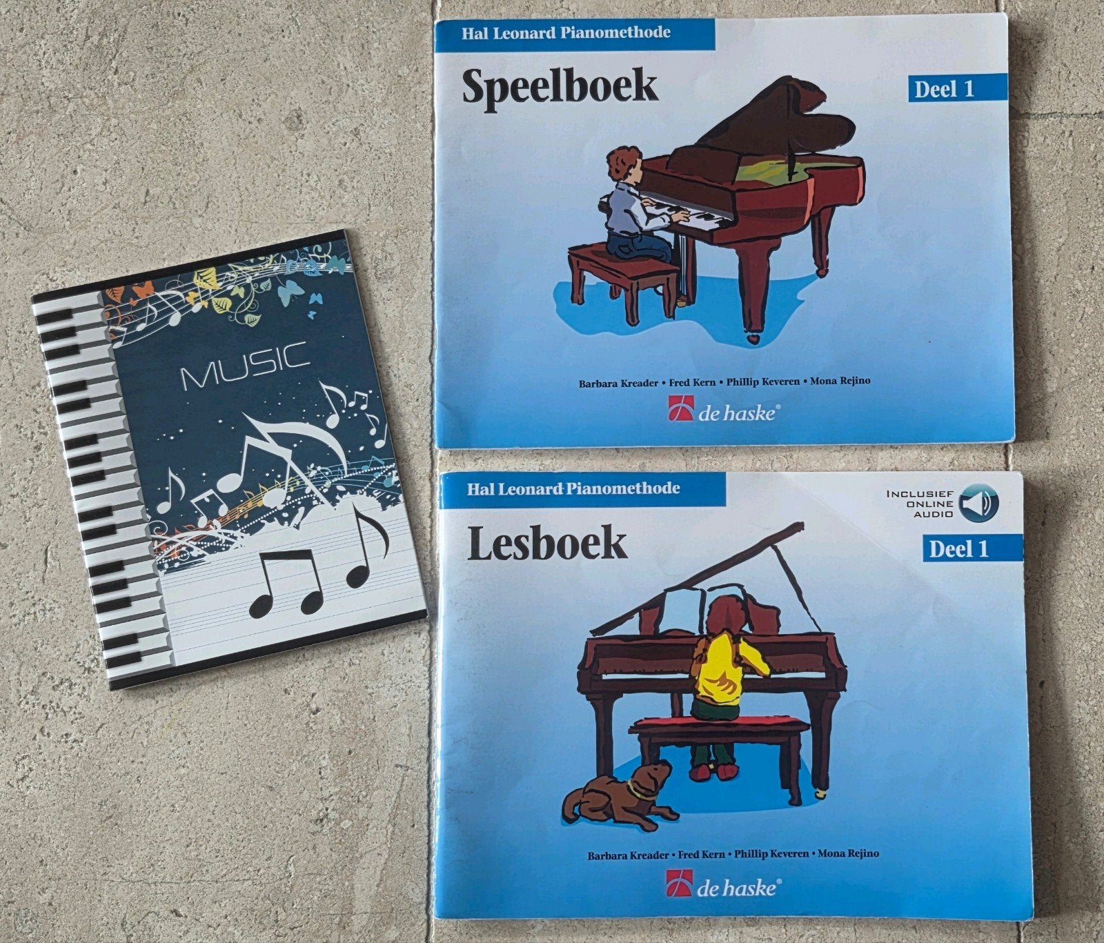Hal Leonard Pianomethode Lesboek 1, Speelboek 1, schrift, Ophalen of Verzenden
