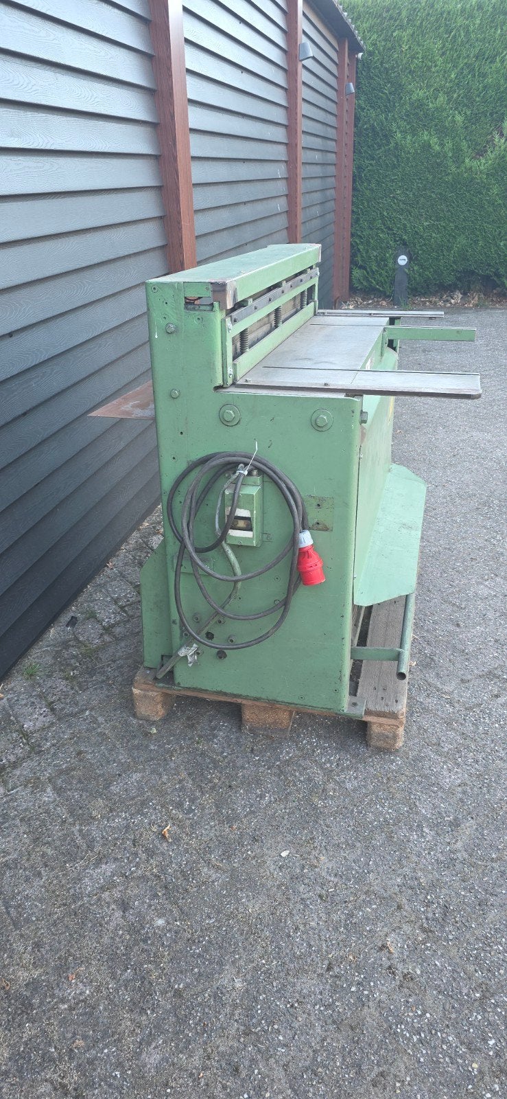 knipbank. plaatschaar, Doe-het-zelf en Verbouw, Ophalen of Verzenden, Gebruikt