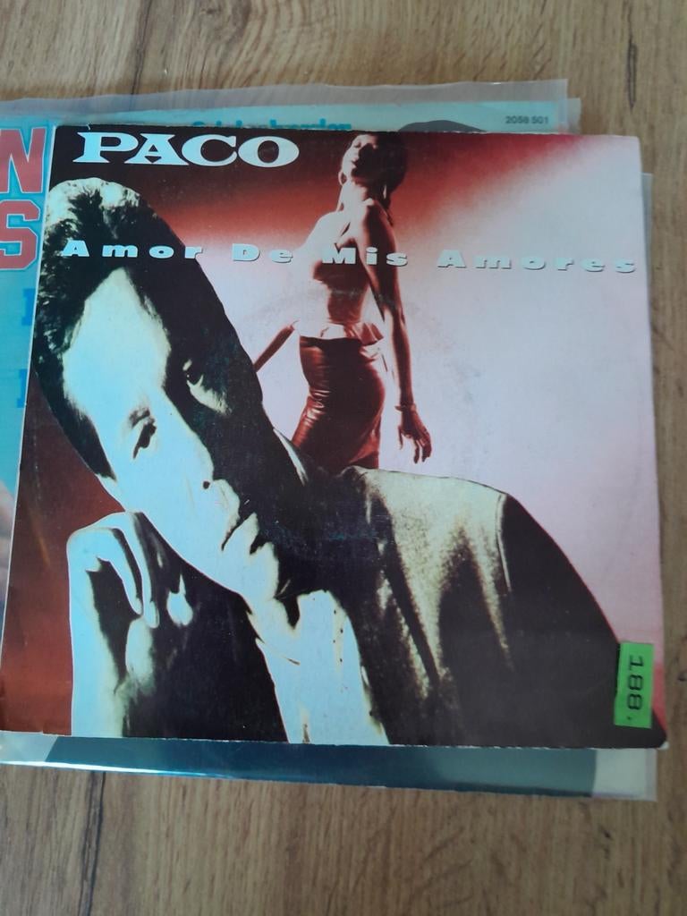 Paco 7inch amor de mis amores, Ophalen of Verzenden, Zo goed als nieuw, Pop
