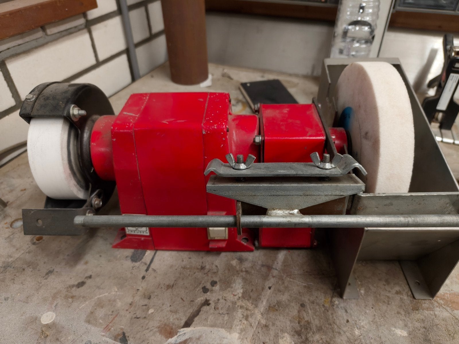 Droog nat slijpsteen creusen NS 5215 TS, Ophalen, Elektromotor, Minder dan 1400 rpm