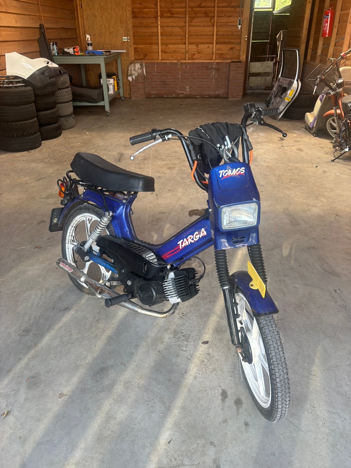 Tomos a35 Geel kenteken, Ophalen, Standard