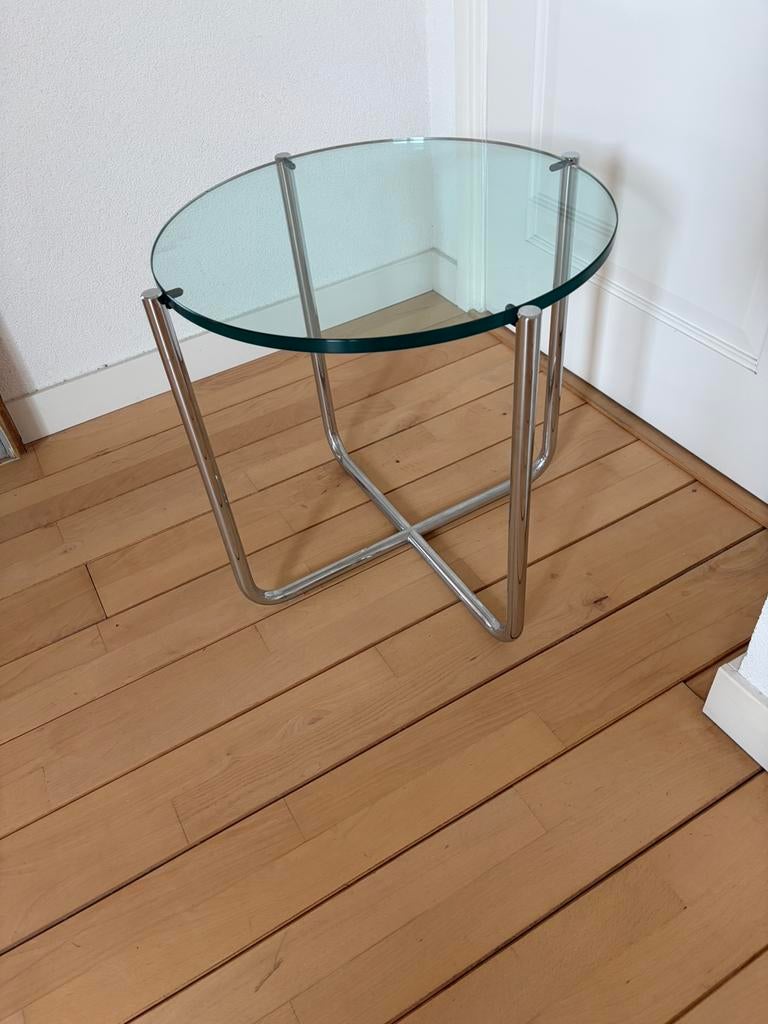Gispen Dutch Originals GT 415 bijzettafel, Huis en Inrichting, Tafels | Bijzettafels, 45 tot 60 cm, Minder dan 55 cm, Rond, Ophalen of Verzenden