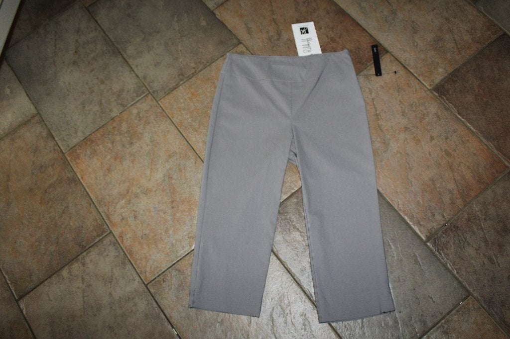 Joseph Ribkoff chique grijze capri stretch broek mt 38/M, Maat 38/40 (M), Verzenden, ., Joseph Ribkoff