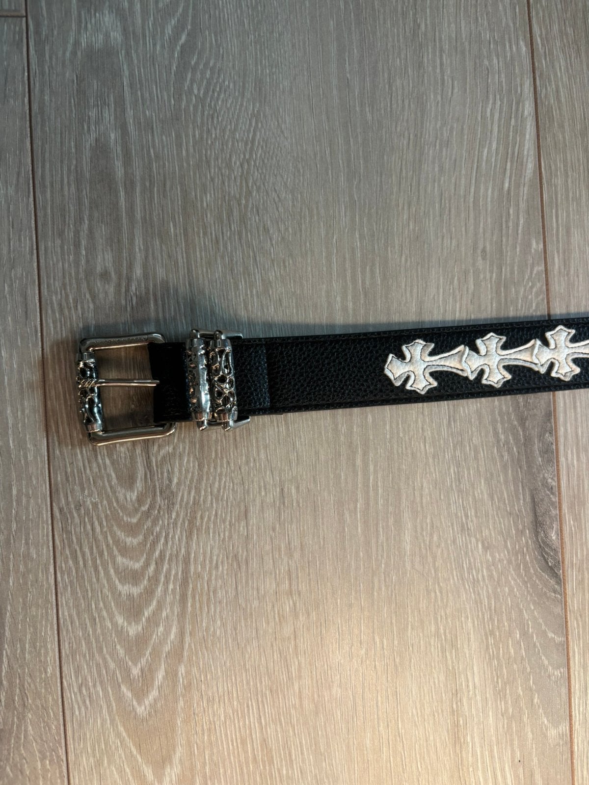 Chrome Hearts Belt Black And White, Kleding | Heren, Verzenden, Zwart, Nieuw, 105 tot 115 cm