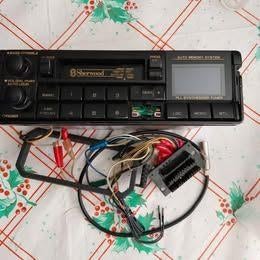 Autoradio Cassette merk Sherwood, compleet, Auto diversen, Ophalen of Verzenden, Gebruikt