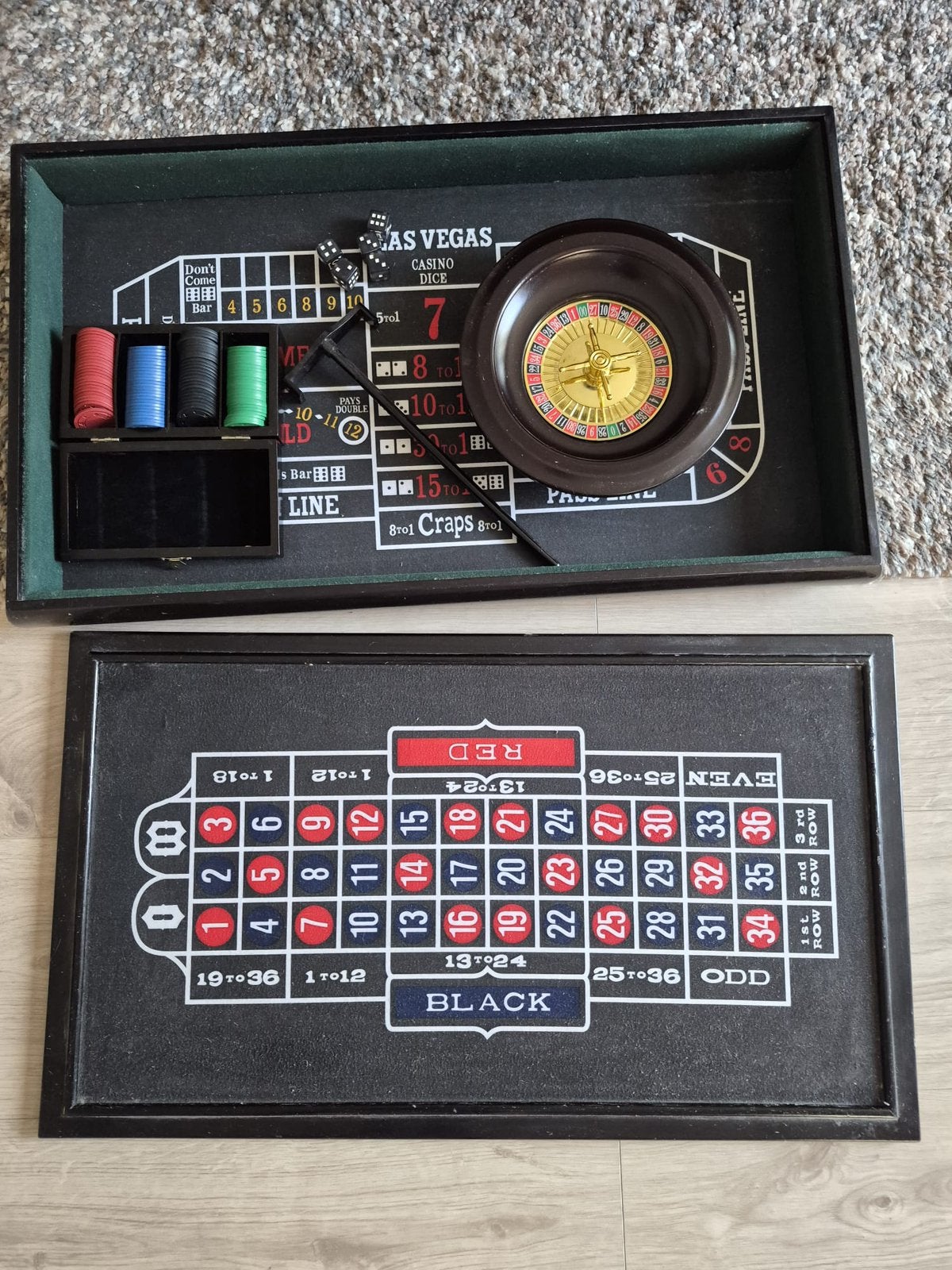Complete Casino Speelset ( roulette), Ophalen of Verzenden