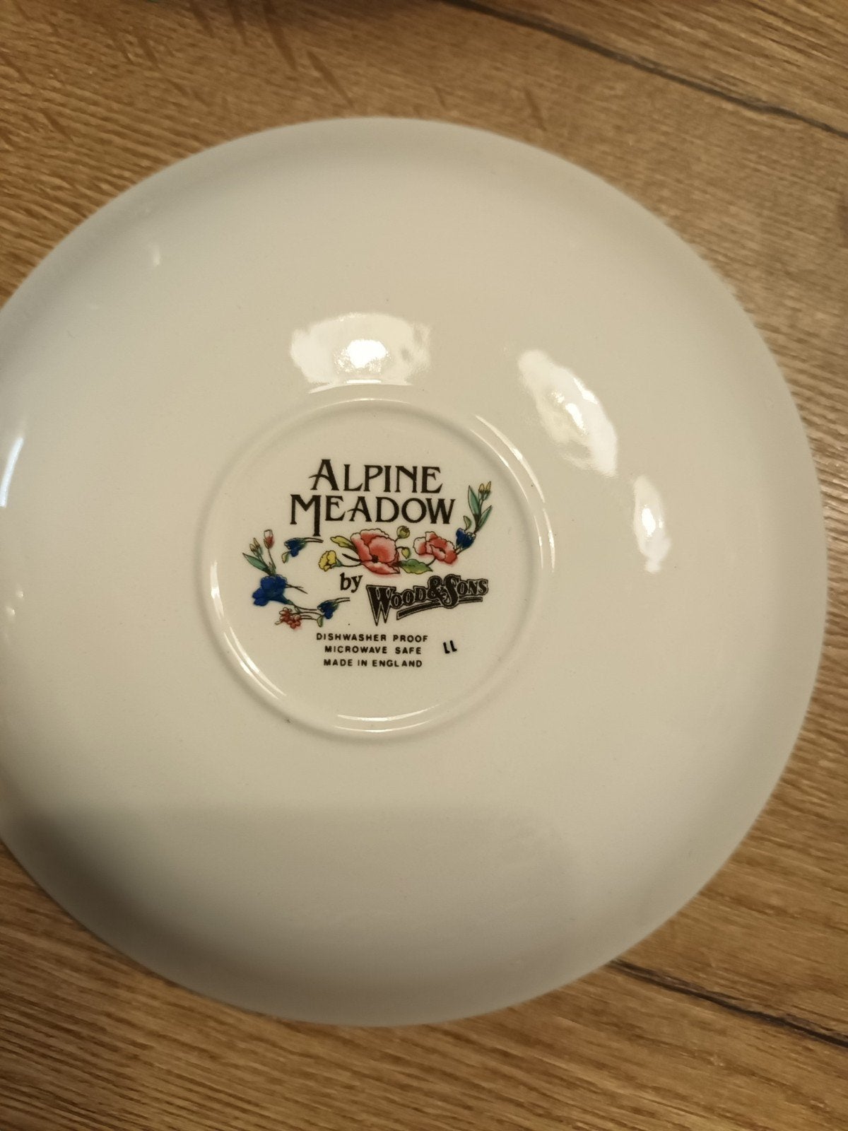 Wood & Sons Alpine Meadow servies - 12 kop en schotels, Overige merken, Vintage, Nieuw, Ophalen of Verzenden