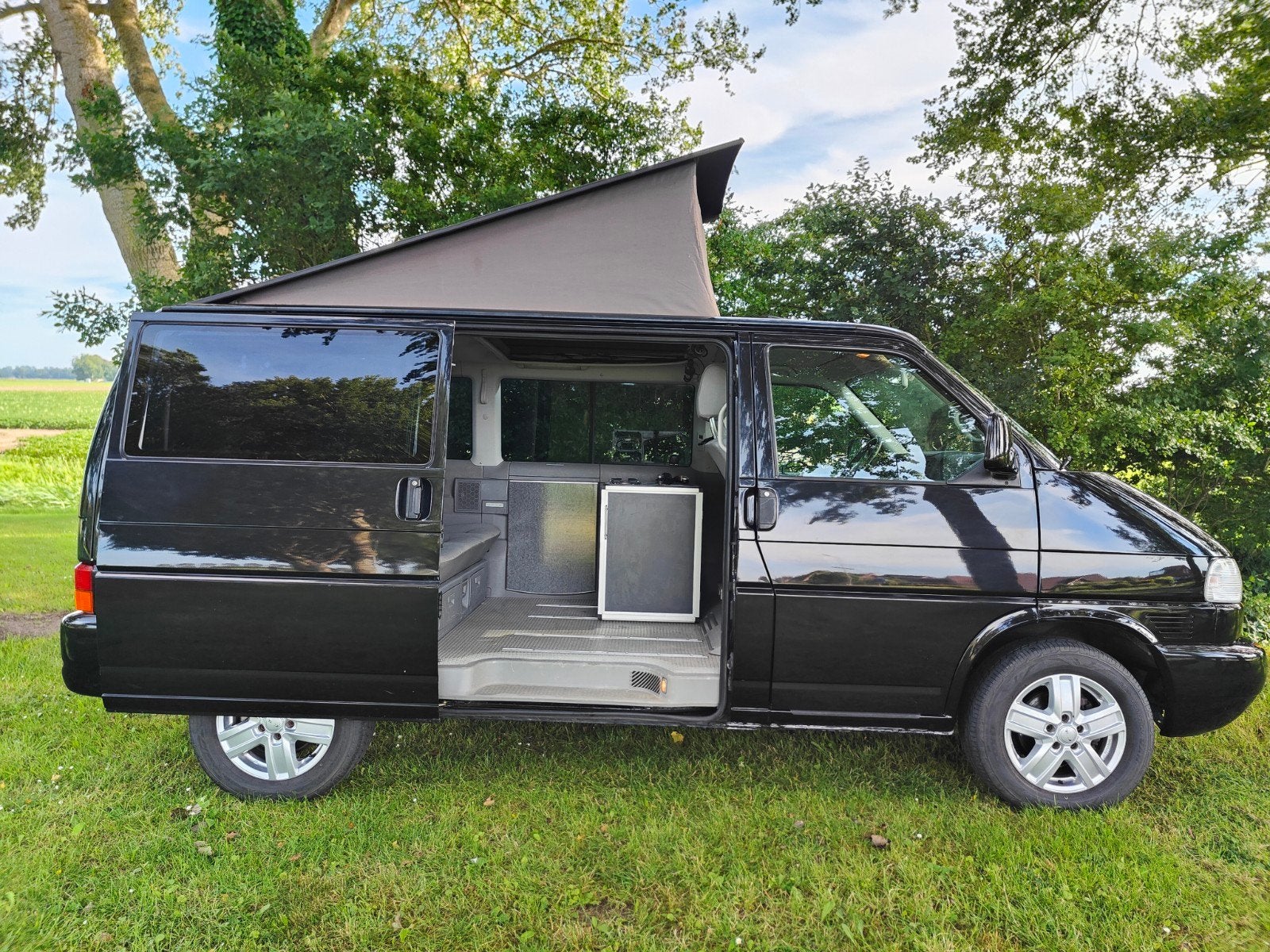 VW T4 Transporter / Multivan 2.5TDI Camper incl. accossoire, Auto's, Voorwielaandrijving, Stof, Overige carrosserieën, 7 stoelen
