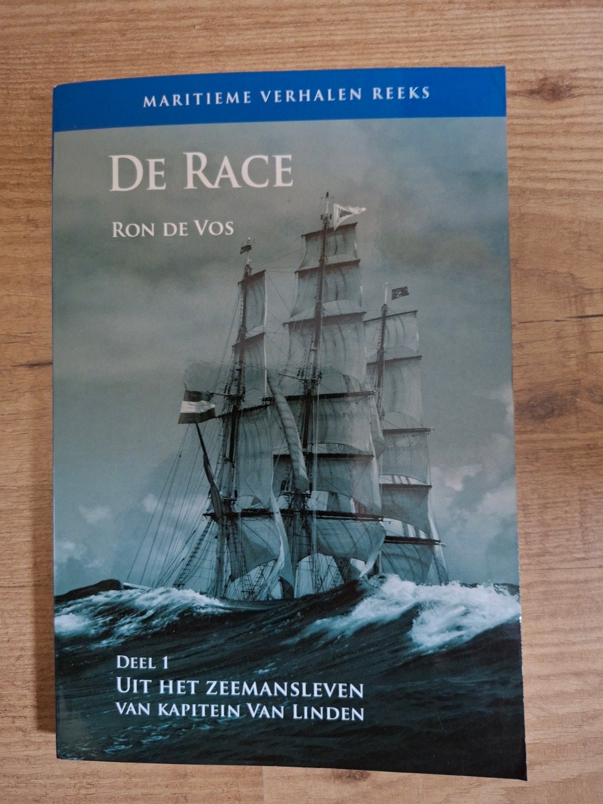 De Race - Ron de Vos (Maritieme Verhalen Reeks), Ophalen of Verzenden, Gelezen, Ron de Vos, Nederland