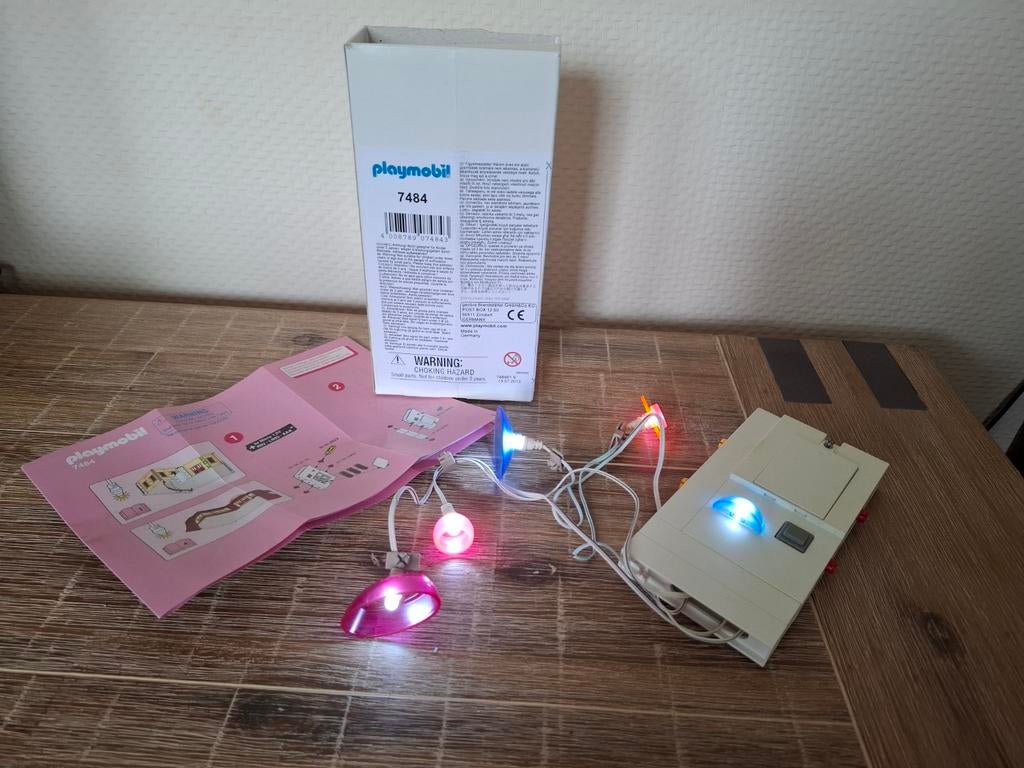 Playmobil 7484 verlichting voor in het herenhuis 5302, Kinderen en Baby's, Speelgoed | Playmobil, Ophalen of Verzenden, Zo goed als nieuw