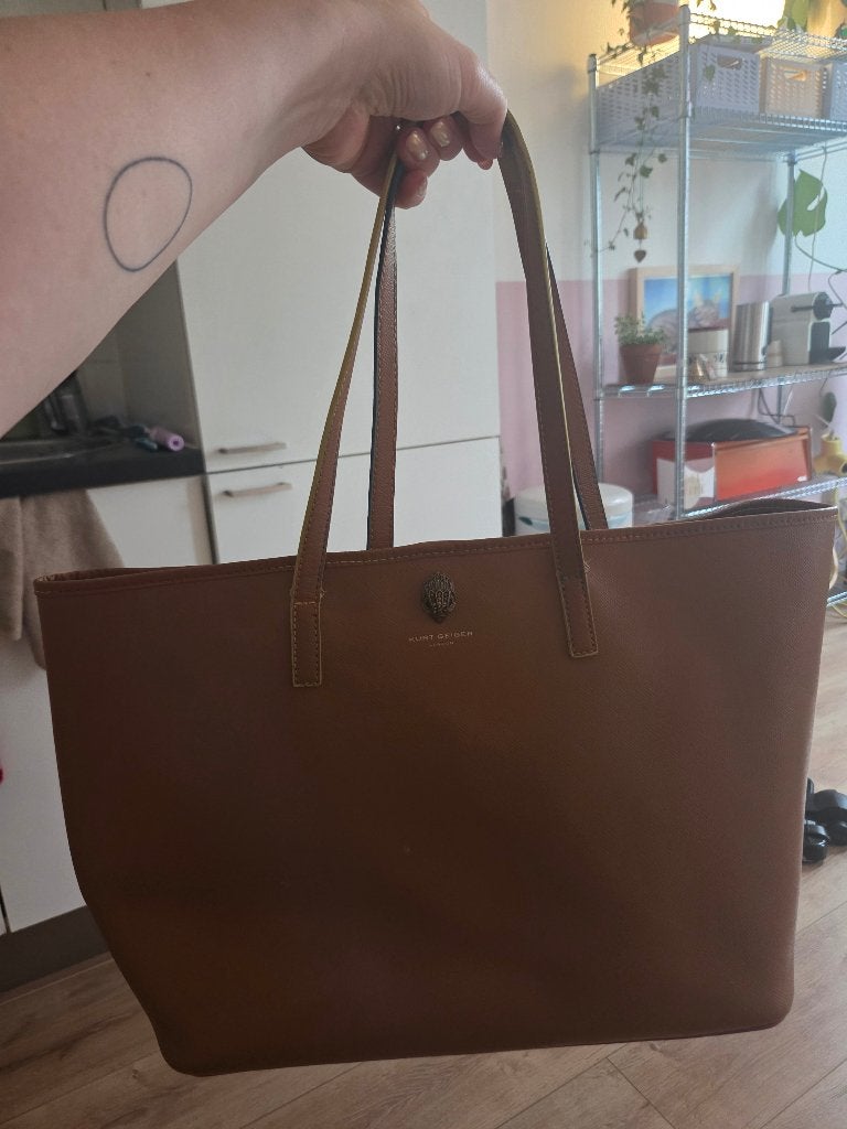 Kurt Geiger London Shouder Tas - Bruin, Ophalen, Zo goed als nieuw, Bruin, Schoudertasje