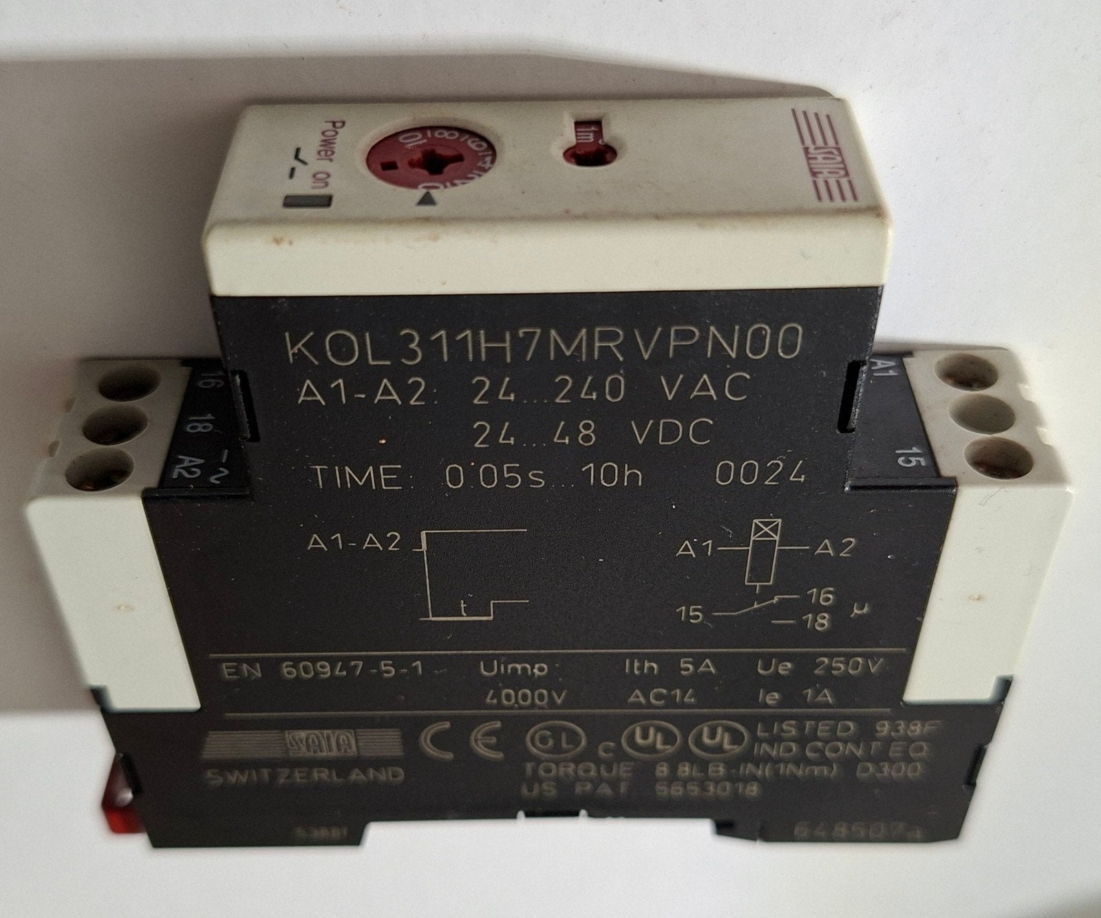 Saia tijdrelais KOL321H7MRVPN00, Ophalen of Verzenden, Overige typen