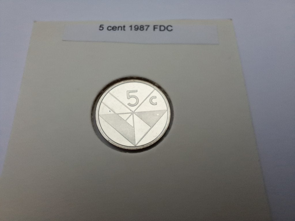 Aruba verzameling florin 5 cent tot 5 florin 1987 en 2006, Verzenden, Koningin Beatrix, Overige waardes, Setje
