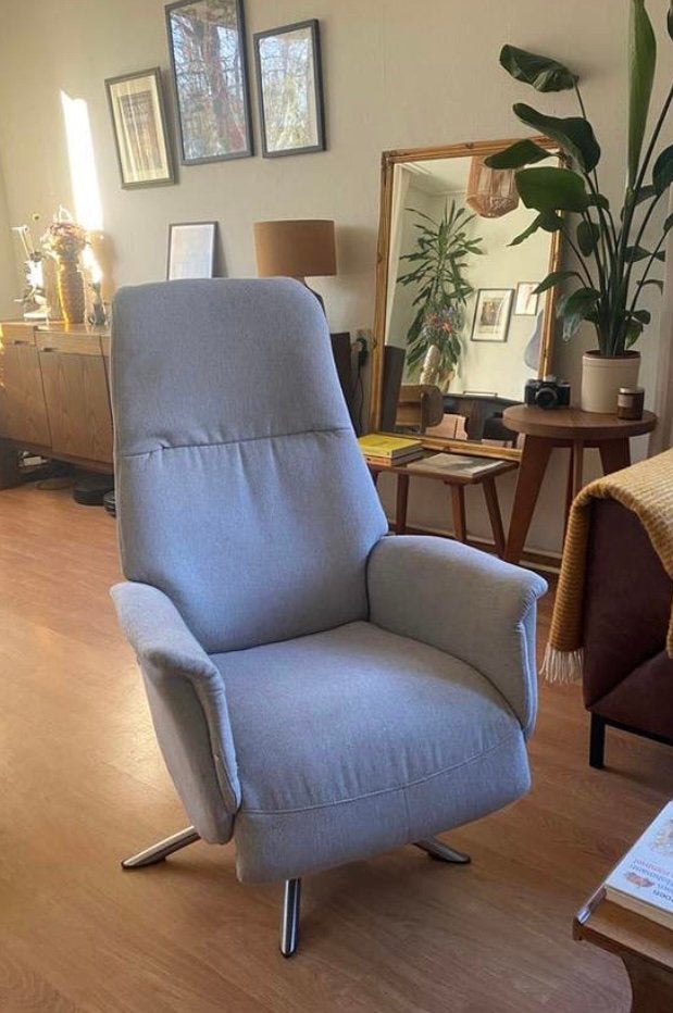 Mooie retro fateuil. Super comfortabel en sterk, Ophalen of Verzenden, Gebruikt, 75 tot 100 cm, Vintage/retro