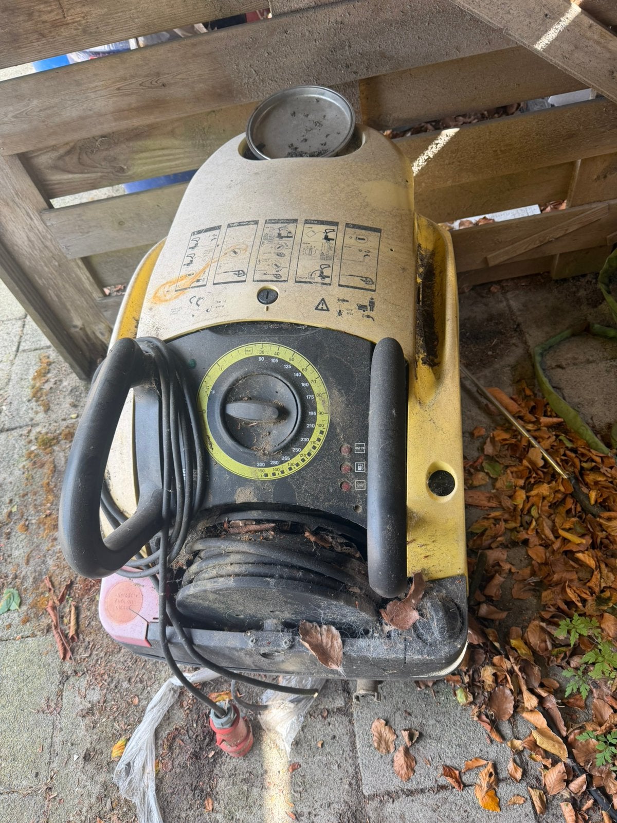 Kärcher HDS 698C Eco hogedrukreiniger 400V werking onbekend, Tuin en Terras, Hogedrukreinigers, Ophalen, Zo goed als nieuw, Elektrisch