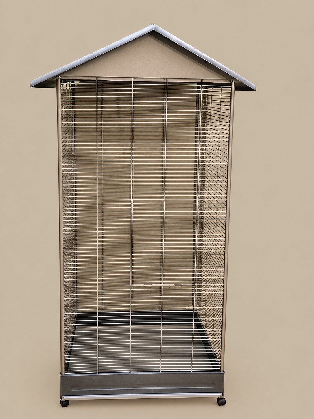 vogelkooi 1,50 m, Ophalen, Gebruikt, Metaal, Vogelkooi