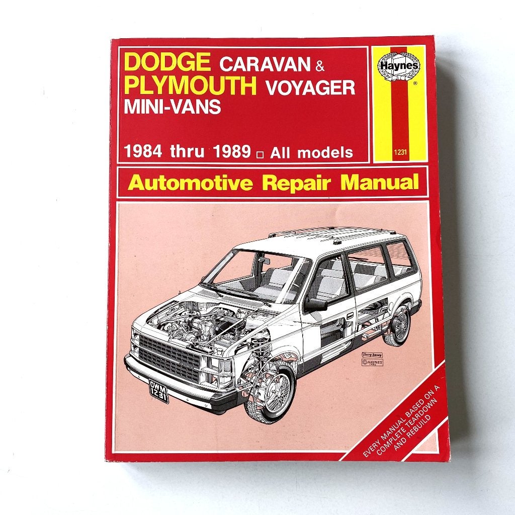 Dodge Caravan / Plymouth Voyager – Haynes Manual, Verzenden, Gelezen, Overige merken