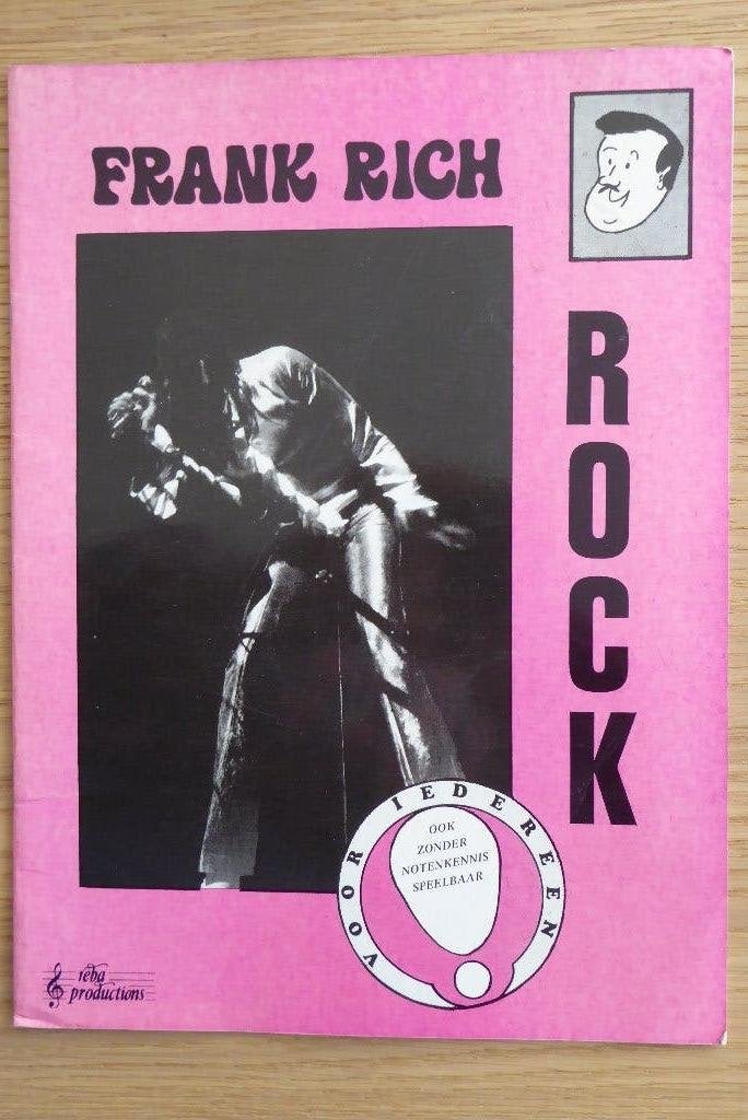 Frank Rich  ROCK voor iedereen, Muziek en Instrumenten, Bladmuziek, Basgitaar, Les of Cursus, Ophalen of Verzenden, Zo goed als nieuw