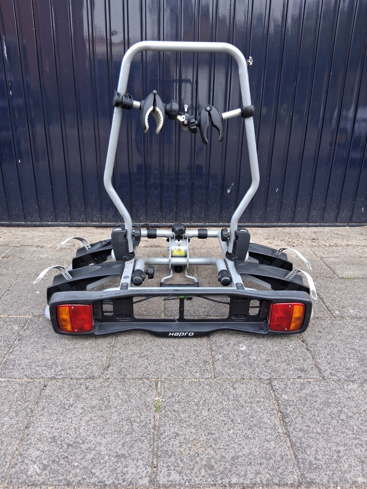 hapro atlas 2 fietsendrager max 40 kg kantelbaar racefiets, Ophalen, 2 fietsen, Trekhaakdrager