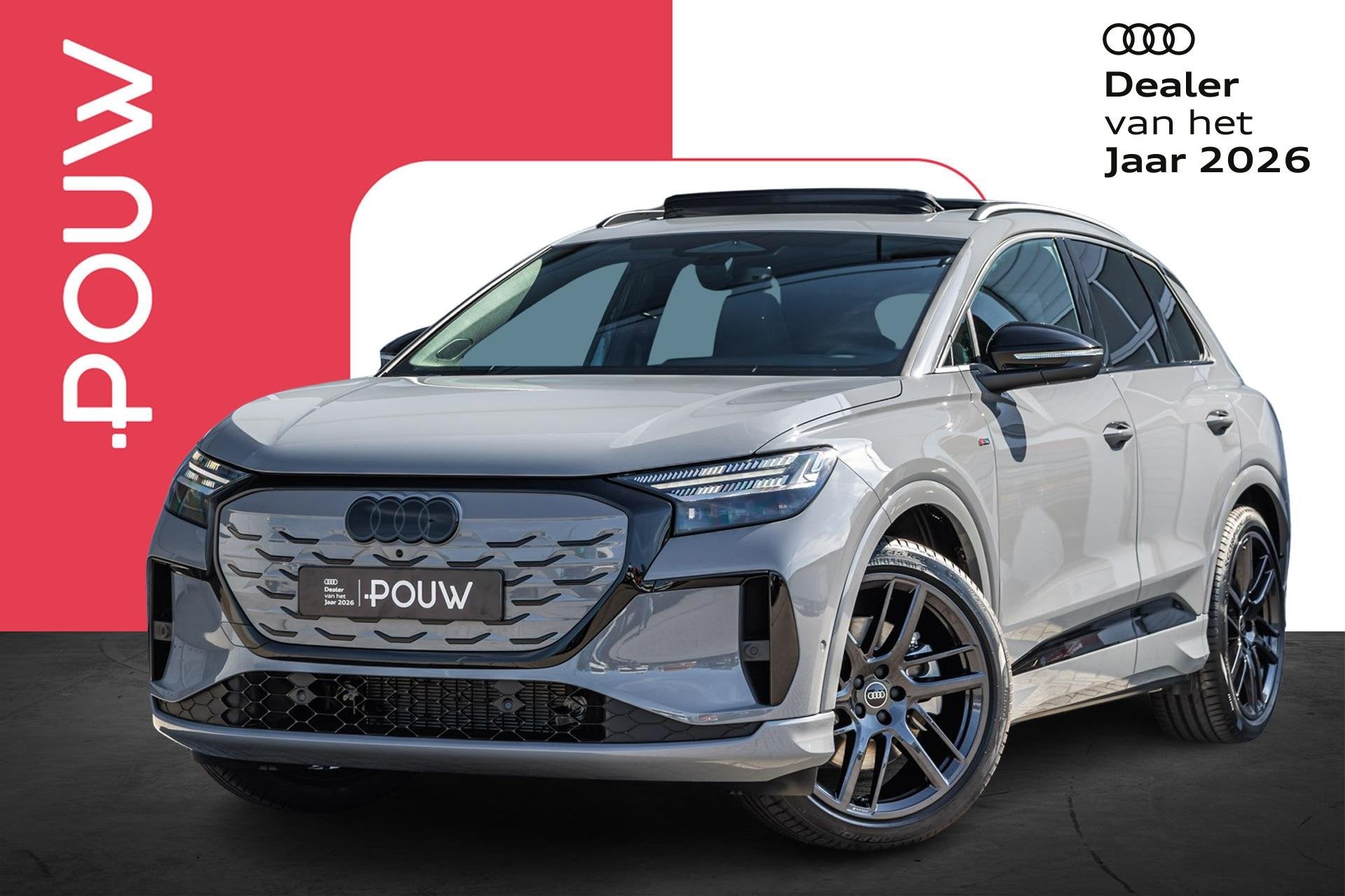 Audi Q4 e-tron 286pk S edition performance 82 kWh | Velgen 2, Auto's, Automaat, 12 maanden, Achterwielaandrijving, 510 min
