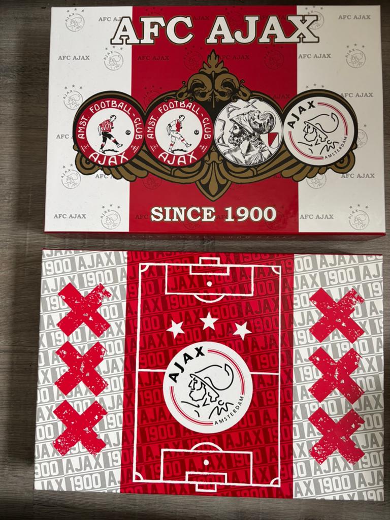 2x ajax puzzel, Ophalen of Verzenden, 500 t/m 1500 stukjes, Zo goed als nieuw, Legpuzzel