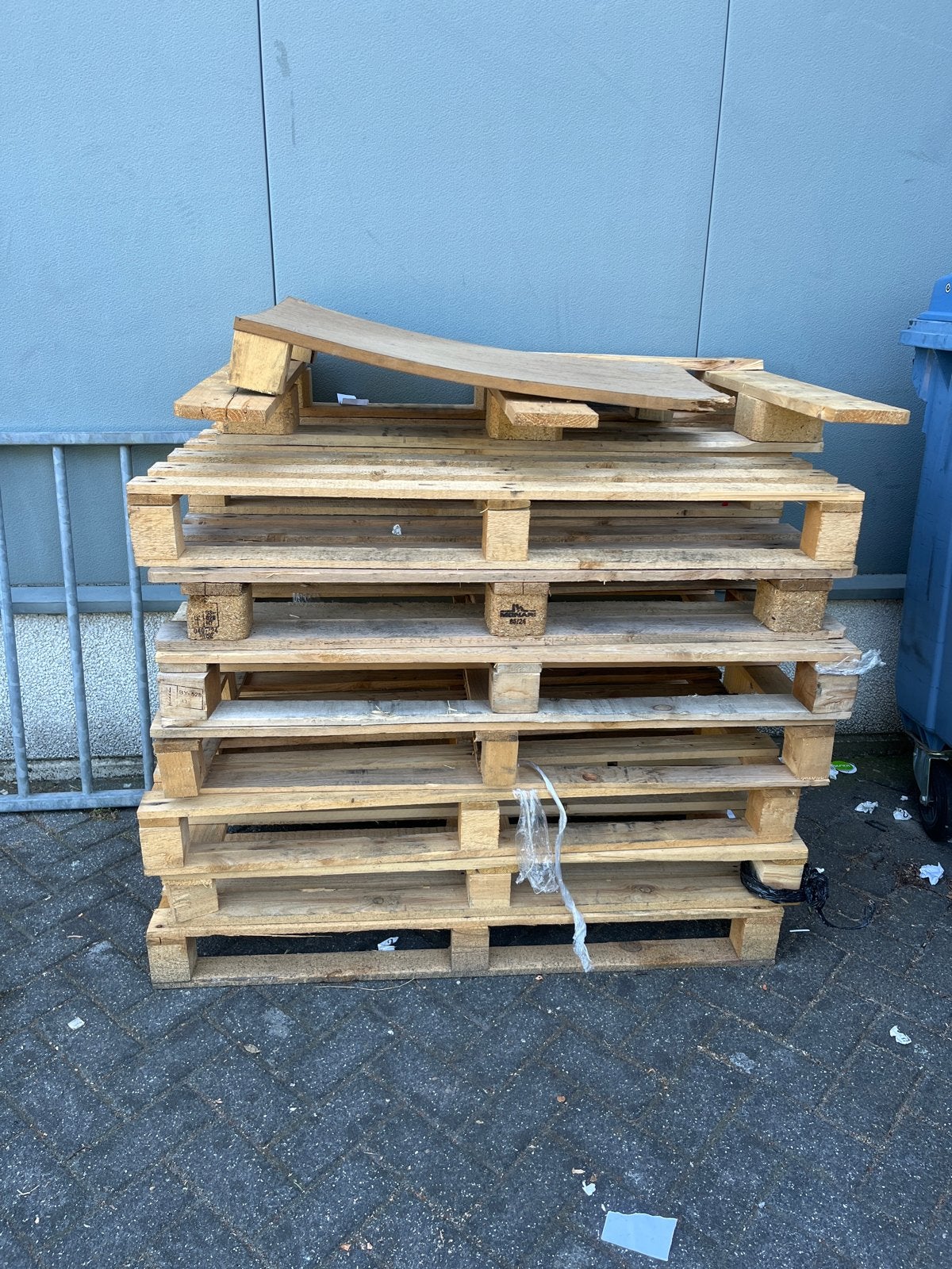 Pallets GRATIS AF TE HALEN, Ophalen, Gebruikt, 50 mm of meer, Minder dan 200 cm