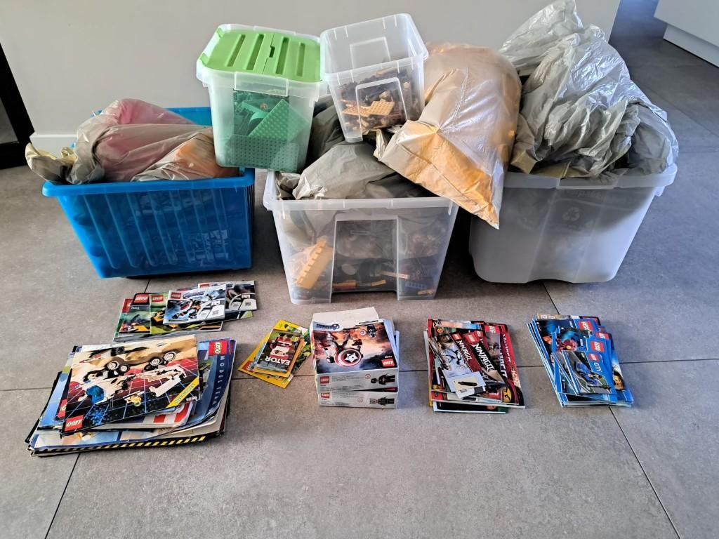 Hele grote partij LEGO 31,3 kilo, Ophalen, Gebruikt, Overige typen, Lego
