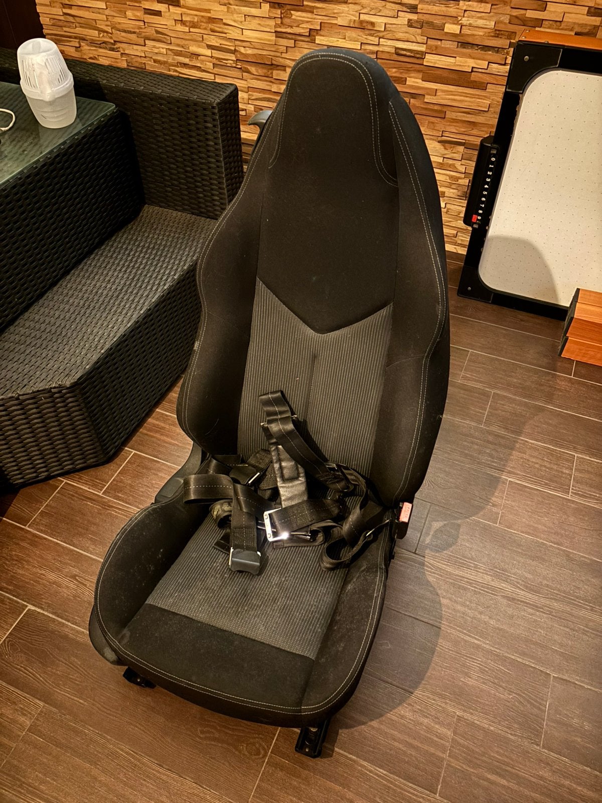 Sportstoel voor sim racing incl 3 puntgordel, Auto-onderdelen, Interieur en Bekleding, Ophalen, Gebruikt, Peugeot