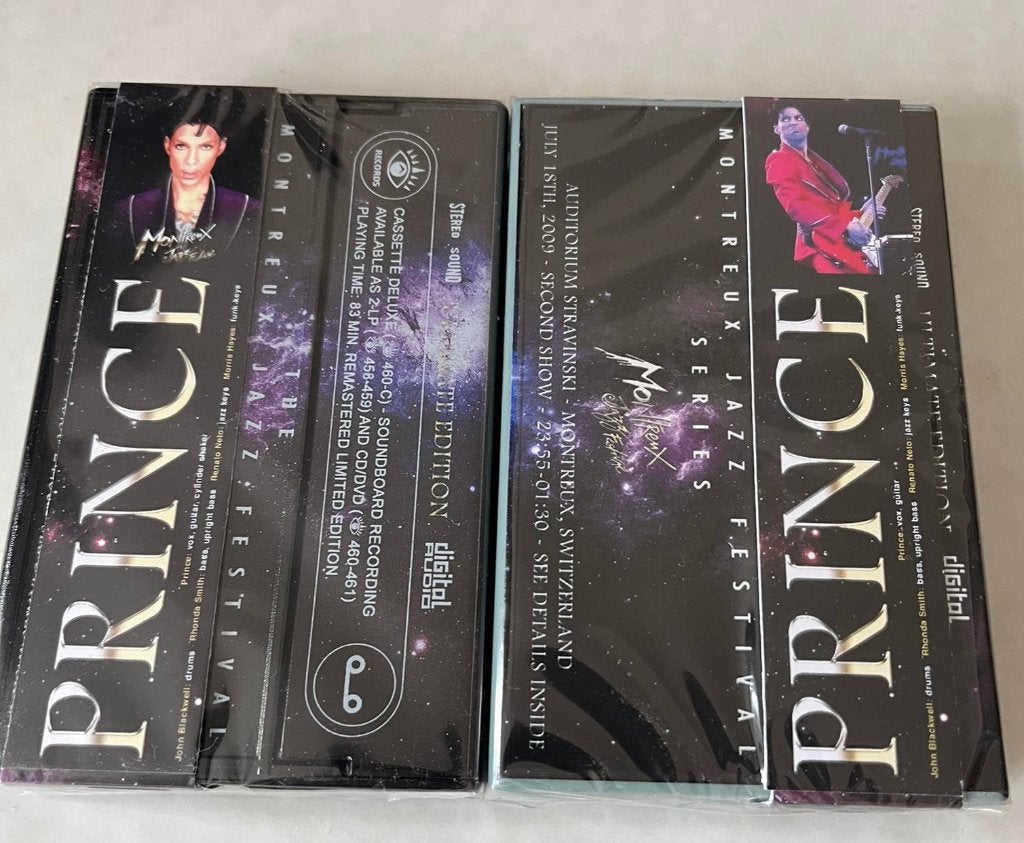 Prince - Montreux 2009 TAPE SET (2 Shows) Early & Late Show, Cd's en Dvd's, Cd's | Pop, Import, Live-album, Nieuw in verpakking