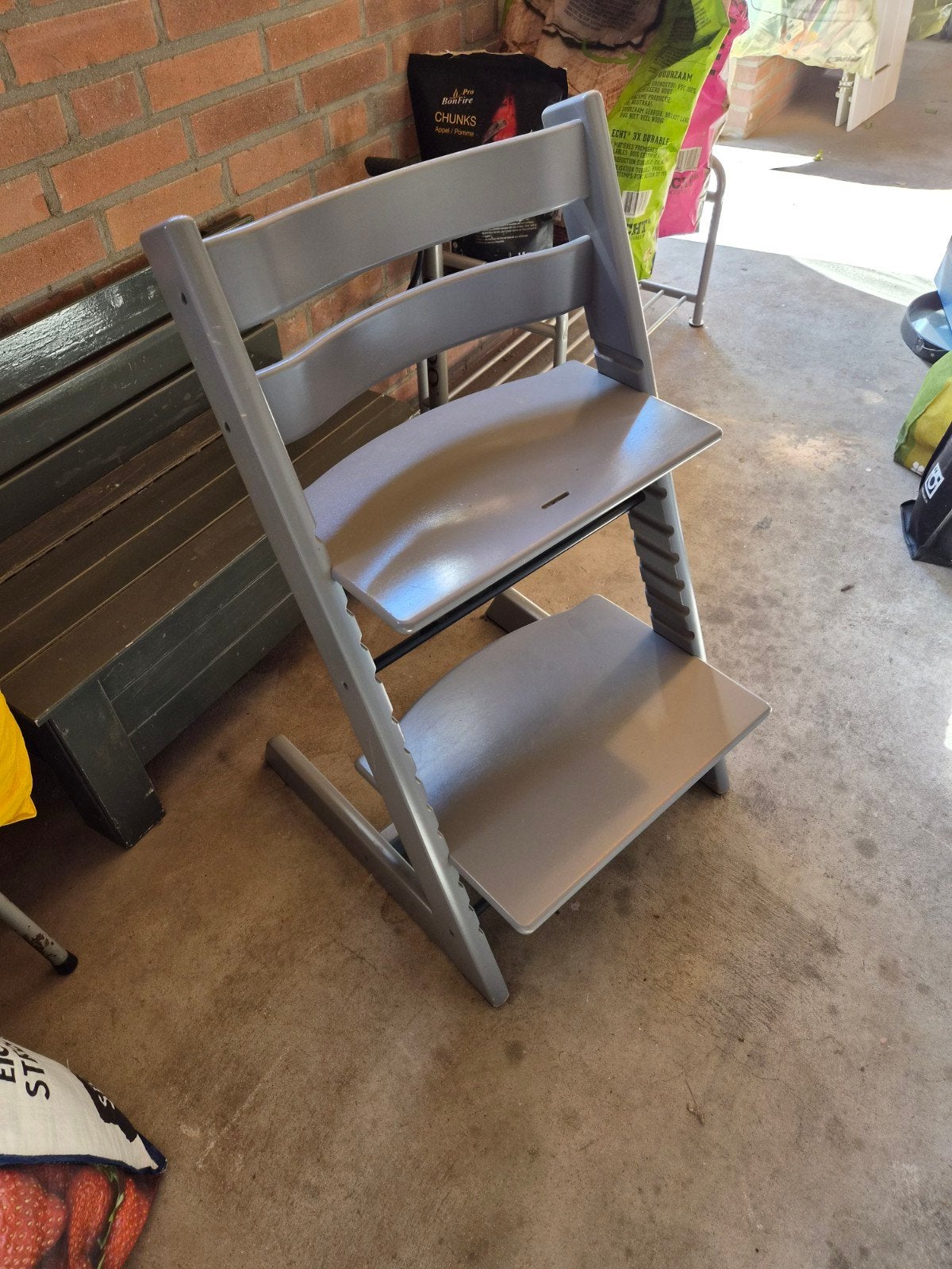 Stokke Tripp Trapp kinderstoel - Goede staat, Ophalen, Zo goed als nieuw, Meegroeistoel