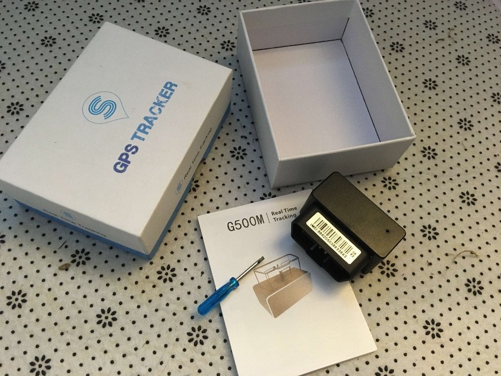 GPS Tracker G500M Real Time Tracking, Ophalen of Verzenden, Zo goed als nieuw