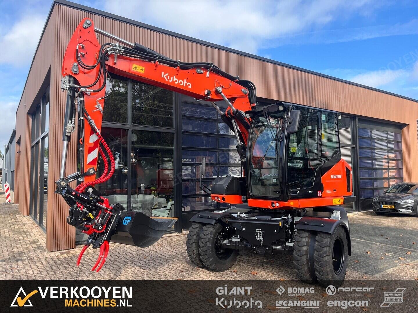 2026 Kubota KW115 ADV1308, Graafmachine