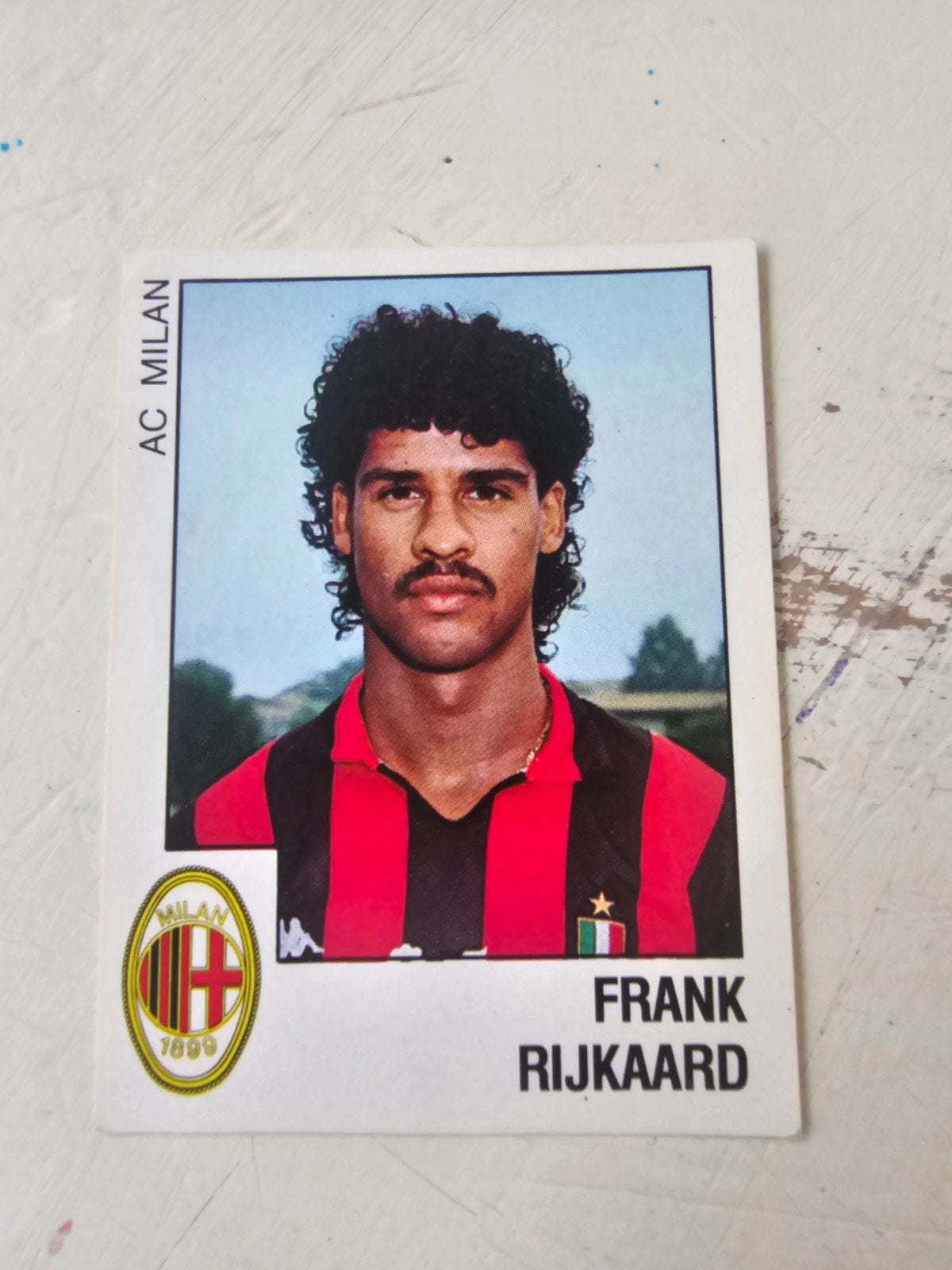 Frank Rijkaard AC Milan Panini Voetbal 89, Verzamelen, Ophalen of Verzenden