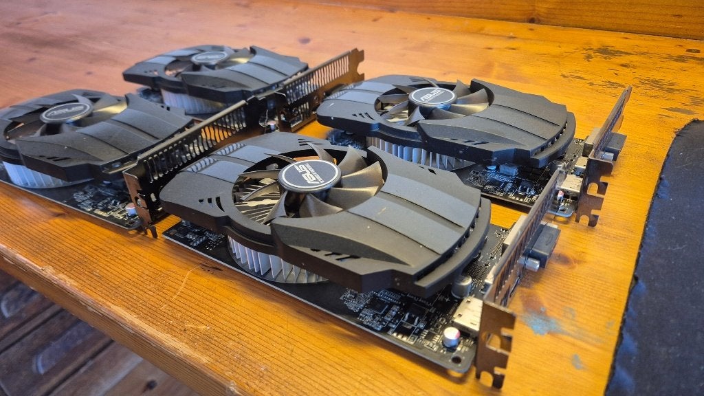 ASUS GeForce GTX 1050 Ti 4GB (Phoenix) — 4 stuks beschikbaar, Ophalen, PCI-Express 3, Gebruikt, HDMI
