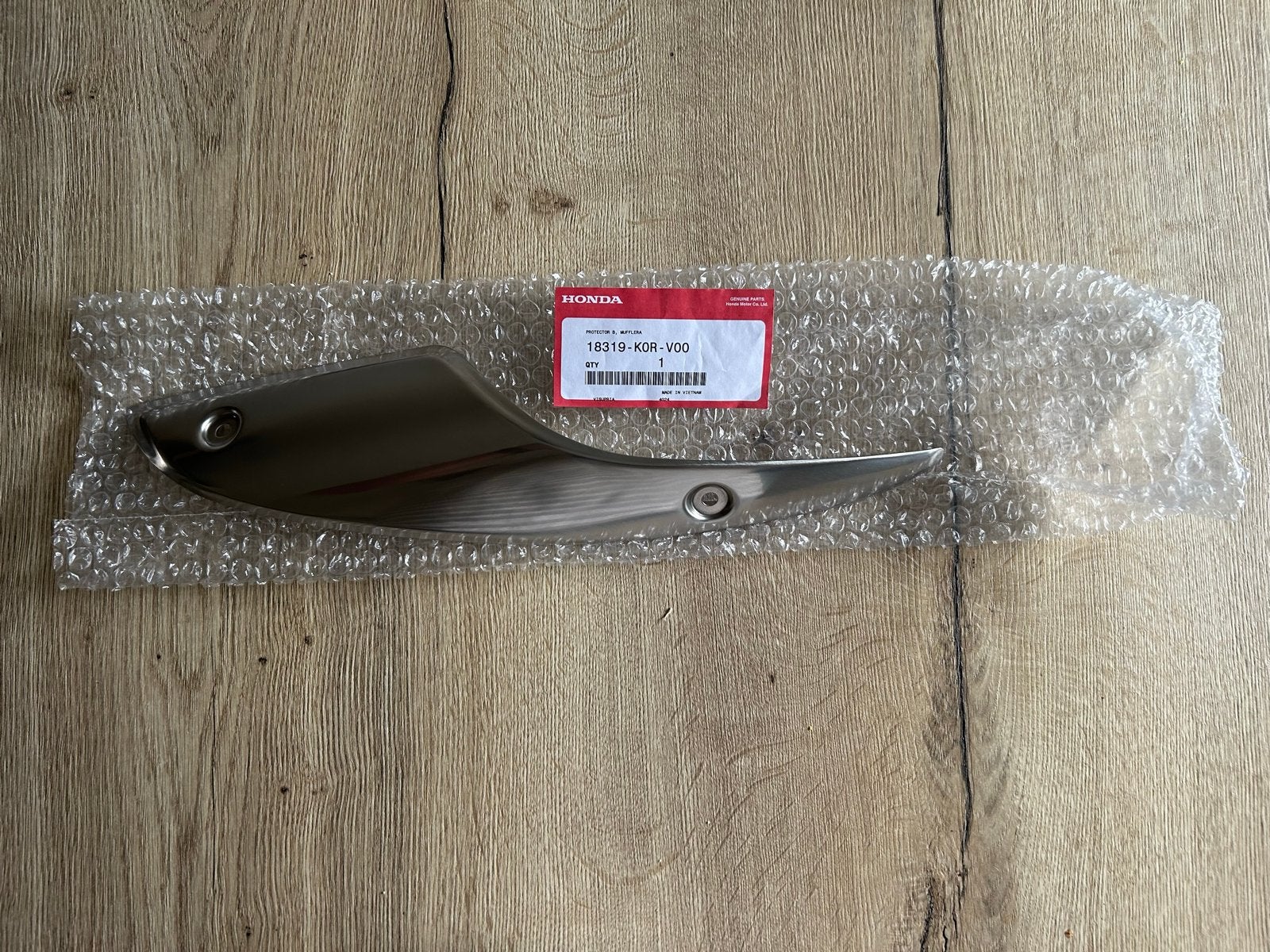 Hitteschild Honda SH125-150 2020-2023 origineel 18319-KOR-VO, Ophalen of Verzenden, Nieuw